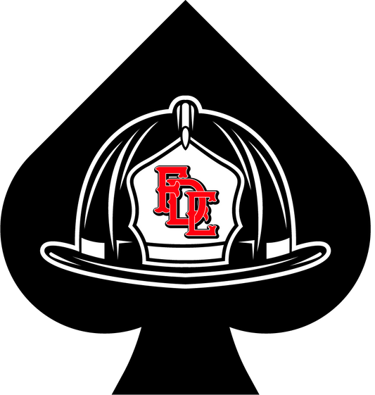 2" First Due Energy Spade Sticker 3-Pack