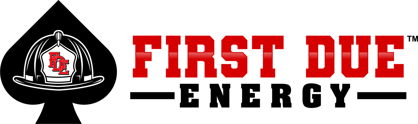 1"x3" First Due Energy Sticker 3-pack