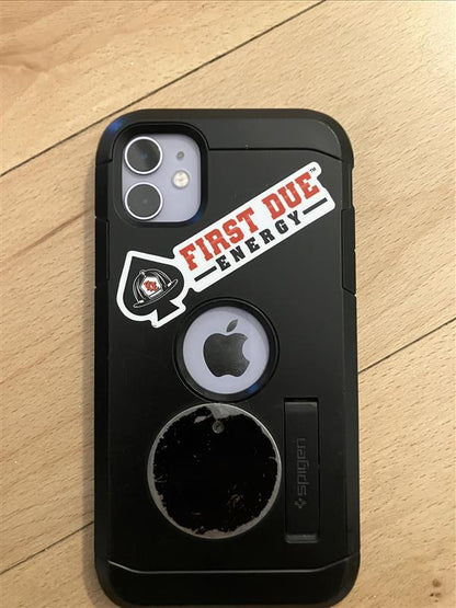 1"x3" First Due Energy Sticker 3-pack